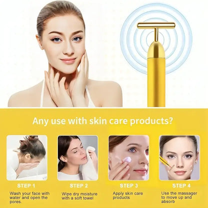 Electric Facial Massage Roller | Youthful Skin & Relaxation