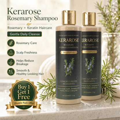 Kerarose Rosemary Shampoo For Hair Growth