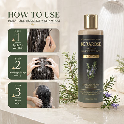 Kerarose Rosemary Shampoo For Hair Growth