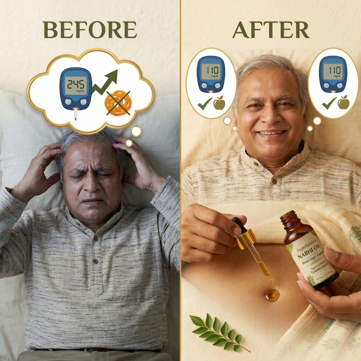 Sugar Balance Nabhi Oil